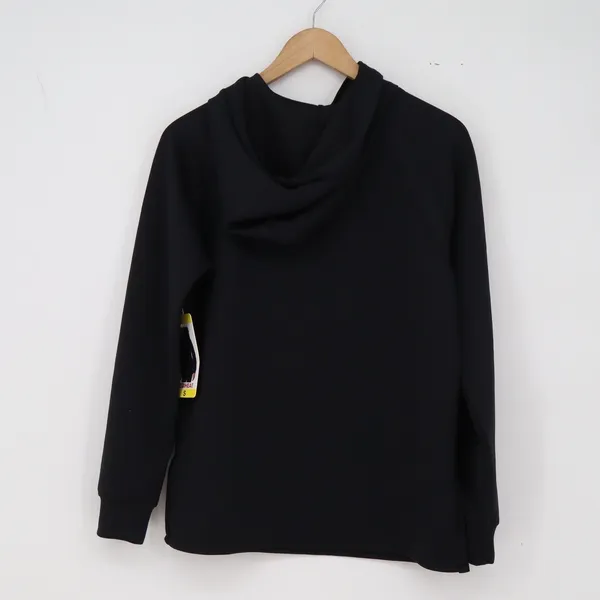 32 Degrees Hoodie Womens Small Black Scuba Knit Pullover Activewear New - Image 6