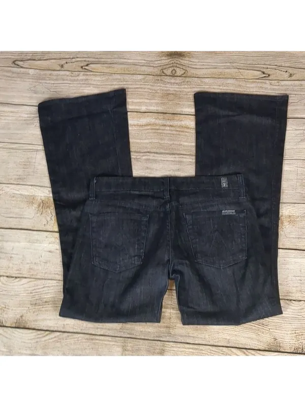 7 for all mankind 'A' pocket the Lexie petite jeans size 26 - Image 3