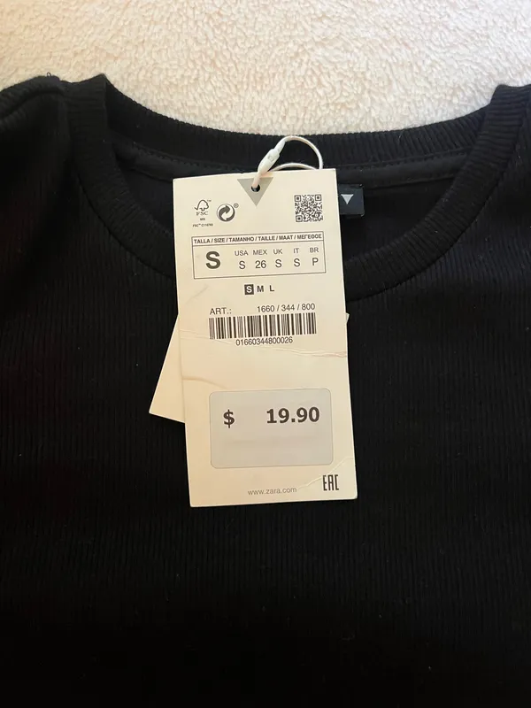ZARA Black Bodysuit - Image 2