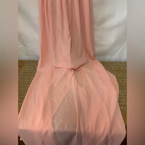 Show Me‎ Your MuMu Audrey Maxi Dress Size Small Womens Frosty Pink - Image 11