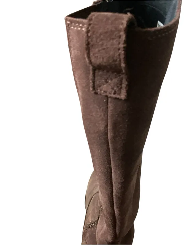 Sorel women’s Emelie tall equestrian riding boots brown waterproof leather sz 8 - Image 7