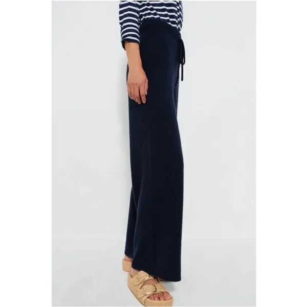 NWT Tuckernuck Cashmere Jane Pant Pants Wide Leg Navy Blue Women’s Size Small - Image 3