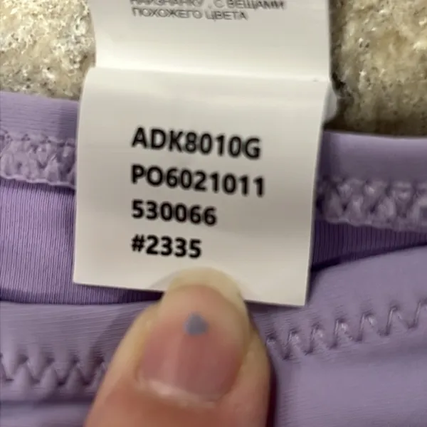 NEW CUPSHE Lace-Up Top & High-Waist Bottoms 2-Pc Bikini, Lavender, Size Small - Image 13