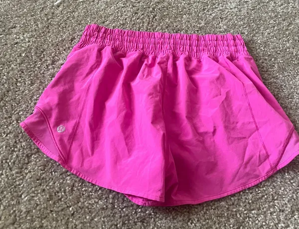 Lululemon Sonic Pink Hotty Hot Shorts - Image 2