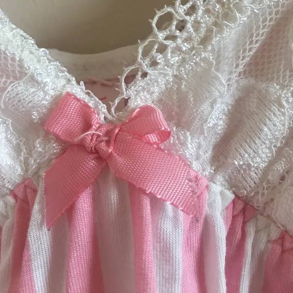 Victoria’s Secret coquette Signature Stripe Babydoll Top - Image 5
