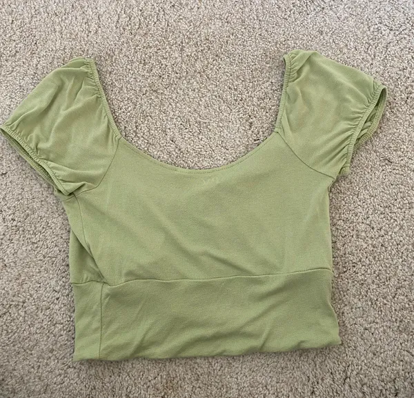 PacSun Like Green Crop Top - Image 3