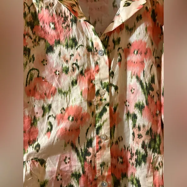Tuckernuck Lindsay Blush Ikat Blooms Mini Dress - Image 6