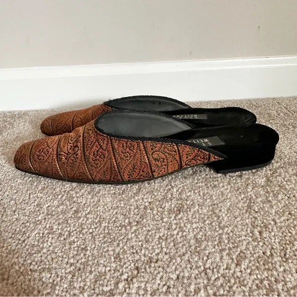 Stuart Weitzman Women's Jacquard Paisley Shoes - Image 2
