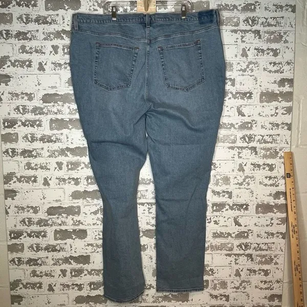 Abercrombie & fitch | women nwt denim jeans 90’s slim straight highrise - Image 4