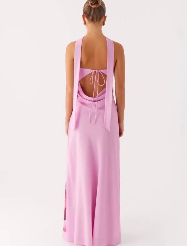 Peppermayo Prim Pastel Pink Floral Maxi Dress - Image 2