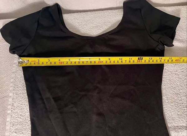 Capezio Studio Collection Short Sleeve Leotard Bodysuit Size Large - Image 4