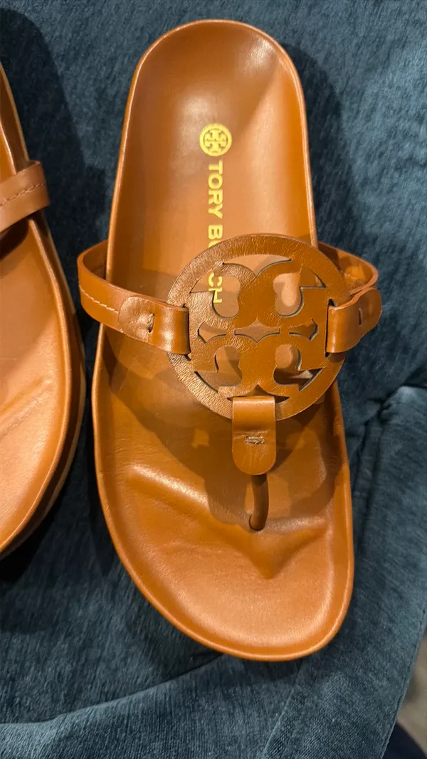 Tory Burch Miller Cloud Sandals Leather - Image 4