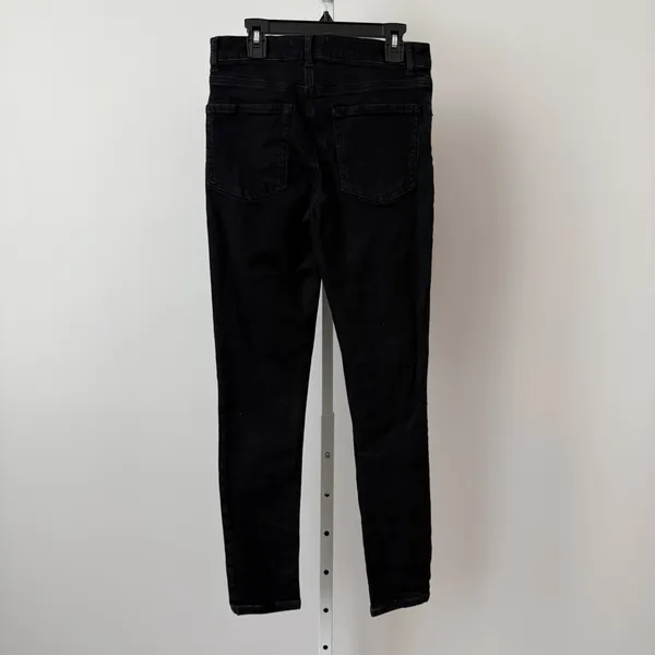 Reformation sz 27 Jeans Black Skinny High‎ Rise Denim Pants Boho Casual - Image 7
