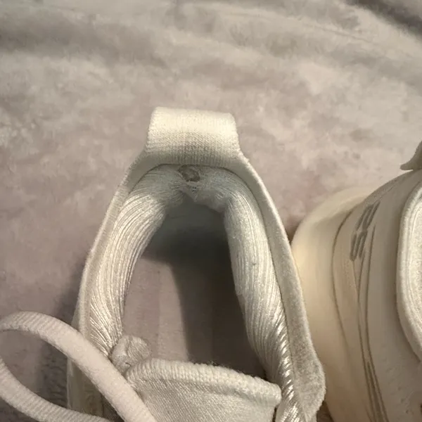 aasics Classic White Lace-Up Sneakers - Image 2