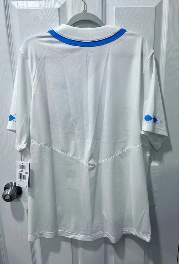 Nike Dri-Fit NC Tarheels Replica Full Button Baseball Jersey XL New - Image 2