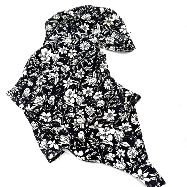 Free People Somthin Bout You Black & White Floral Bodysuit NWT Size Small - Image 2