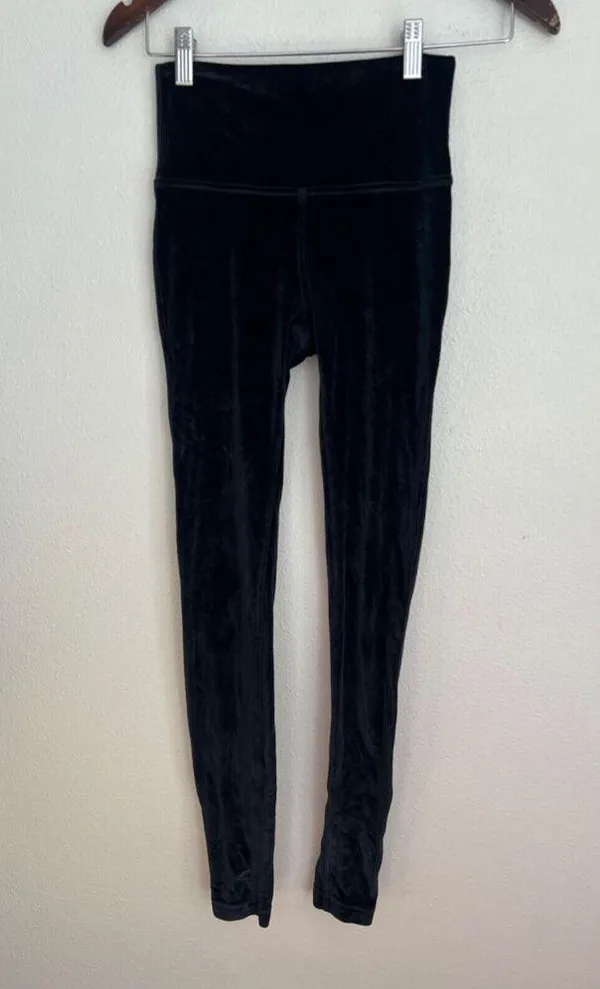 Lululemon Wunder Lounge High-Rise Tight 28" Crushed Velvet Size 4 - Image 7