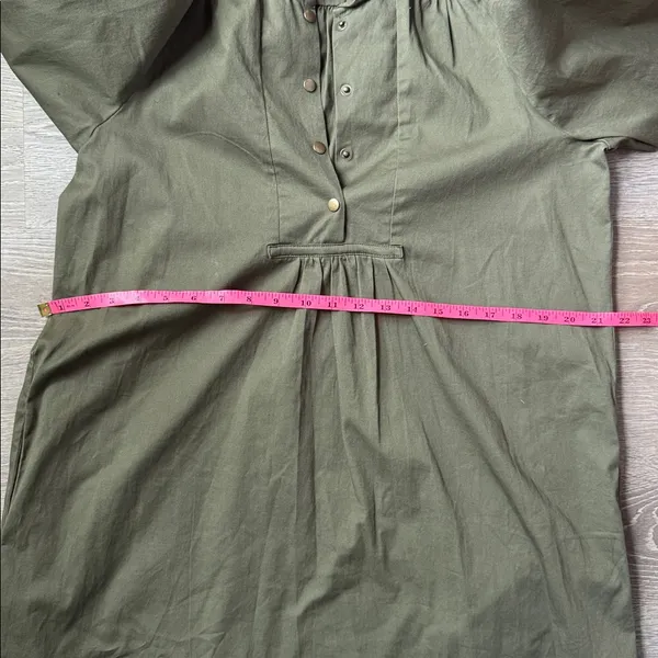 Tuckernuck Pomander Place Green Claiborne Dress Small - Image 12