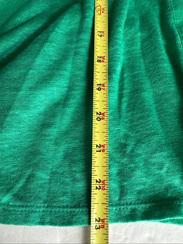 Sigrid Olsen Green Women's Lightweight 100% linen button front top M casual - Image 12