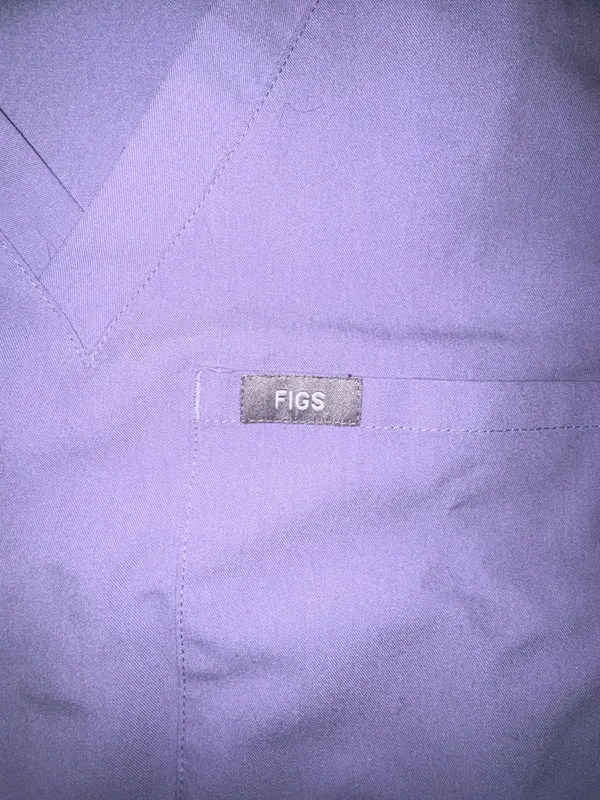 FIGS Lavender Dew Catarina- One-Pocket Scrub Top - Image 5