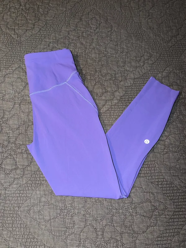 Lululemon Base Pace High-Rise Running Tight 25" Charged Indigo Size-6 - Image 3
