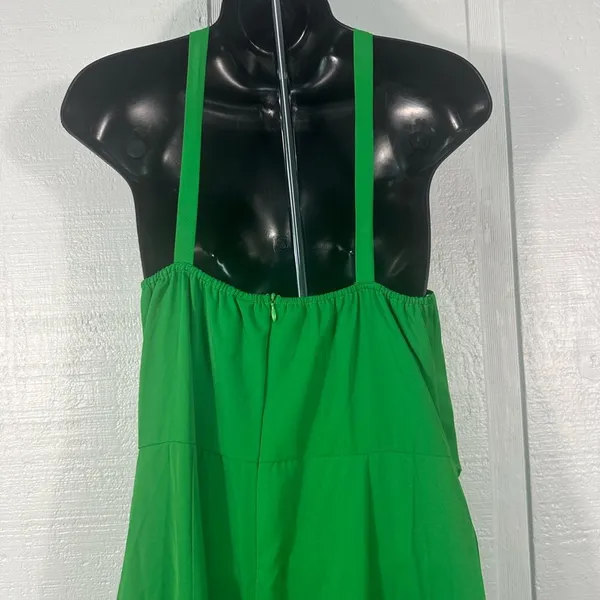 Misa Hylton for INC Green High Neck Spaghetti Strap Tiered Dress Size Small NWOT - Image 8