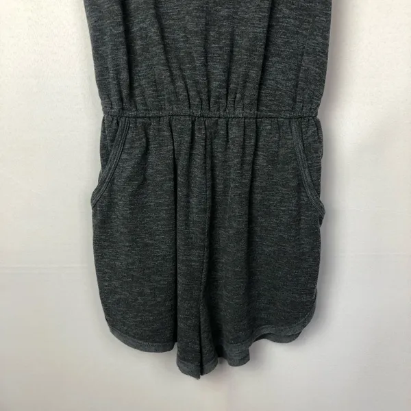 Urban Outfitters BDG Dark‎ Gray Romper S - Image 4