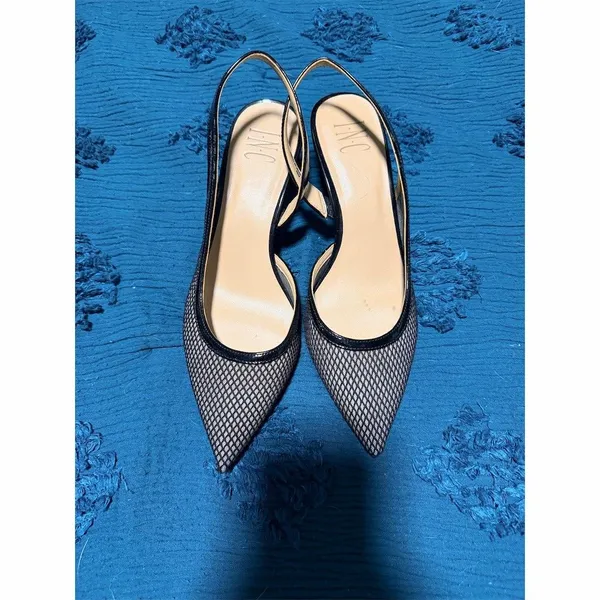 I.N.C. International Concepts Womens Slingback Kitten Heel Pumps Black Size 8.5 - Image 2
