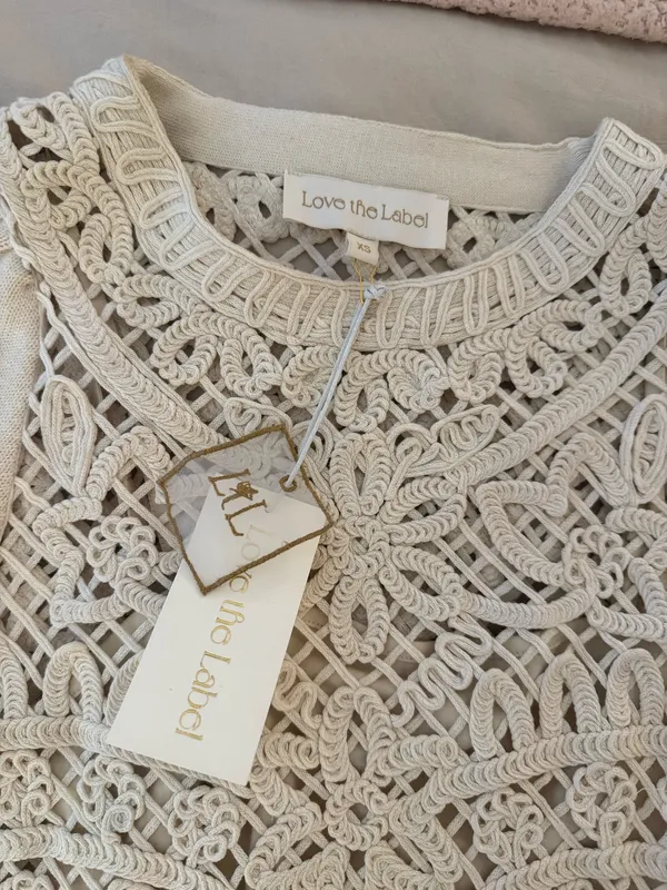 Love the Label sweater White Size XS - Image 2