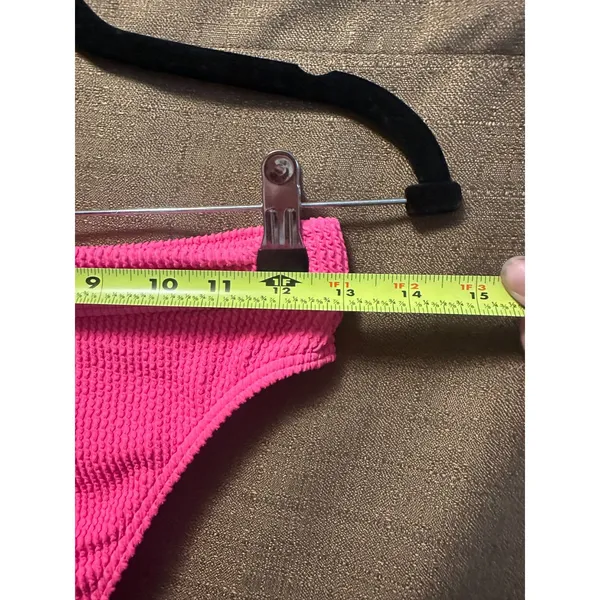 NWT Billabong Summer High Maui Ribbed Swim Bottoms Size Small Pink - Image 7