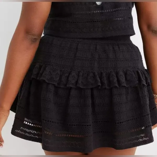 Aerie Rock n Ruffle Mini Skirt! - Image 2
