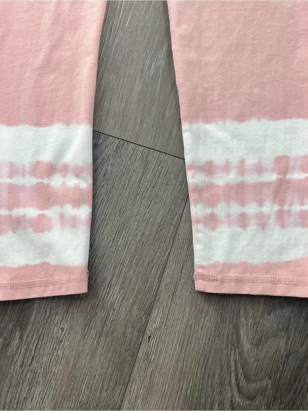 Aerie Chill Play Move Pink Tie Dye High Rise Leggings Size Large - Image 5