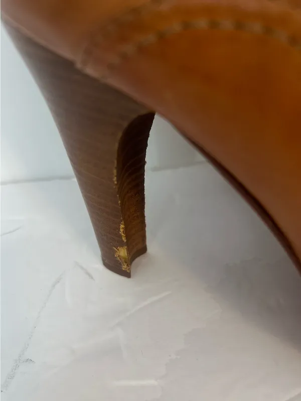 FRYE Anna Oxford Heel Booties size 10 lace up - Image 5