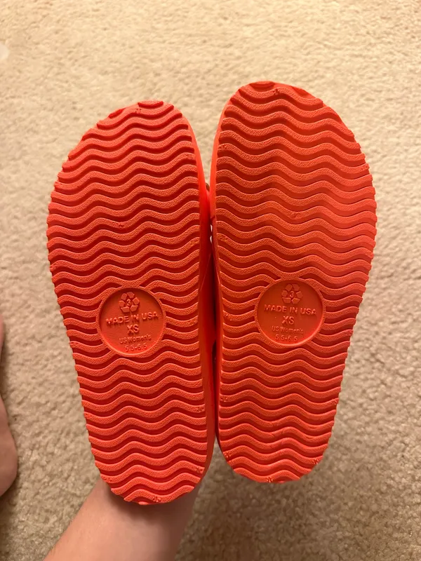 Okab slides Orange Size 5.5 - Image 3