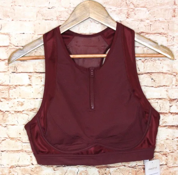 Fabletics | Blare Zip Front High Impact Sports Bra - Image 8