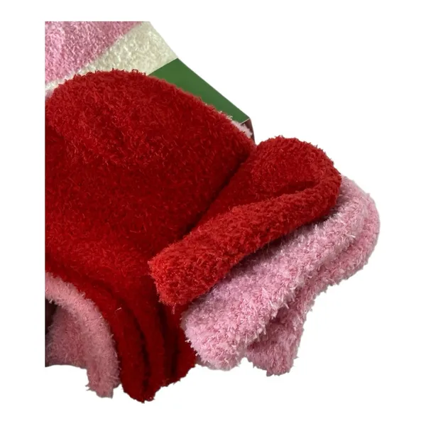 Kate Spade New York Pink & Red Low-Cut Cozy Socks – 3 Pack – NWT - Image 3