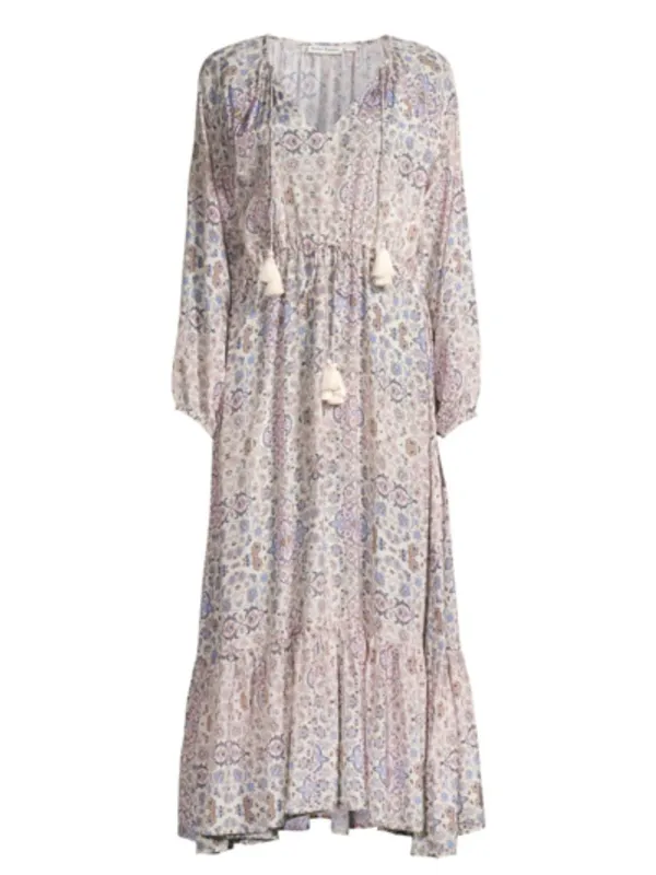 Roller Rabbit Odila Olaya maxi dress size small MSRP $198 - Image 2