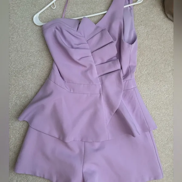 DO+BE Light Purple Romper Semi Formal - Image 2