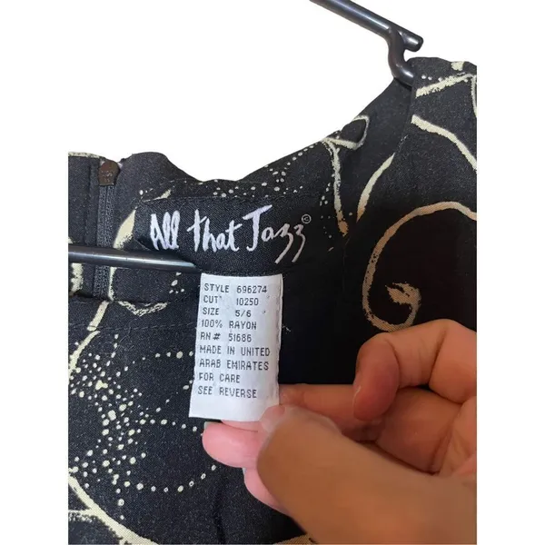 All‎ That Jazz Vintage Maxi Dress Size 5/6 - Image 5