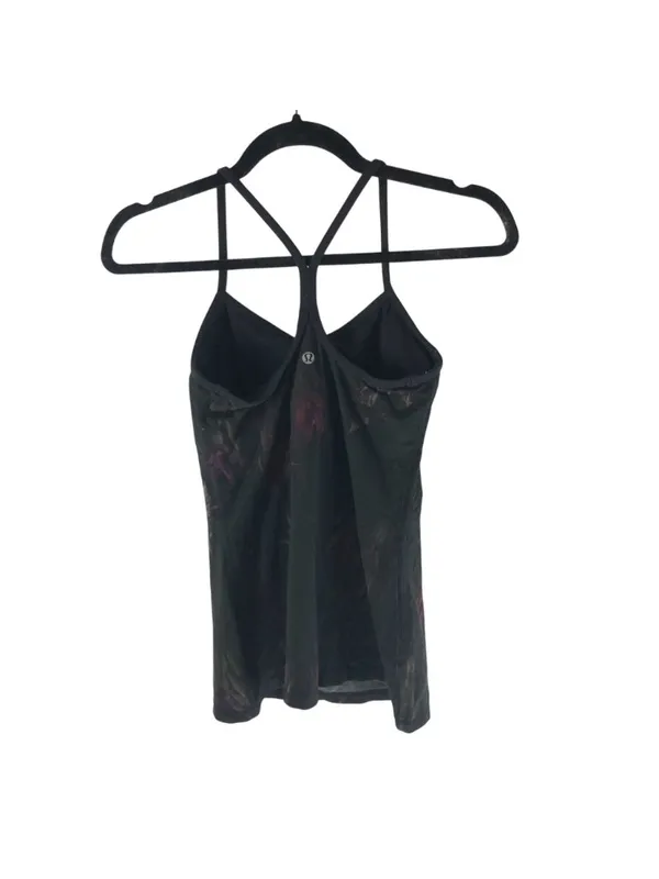 Lululemon Midnight Iris Power Y Tank Top Shelf Bra Black 4? - Image 2