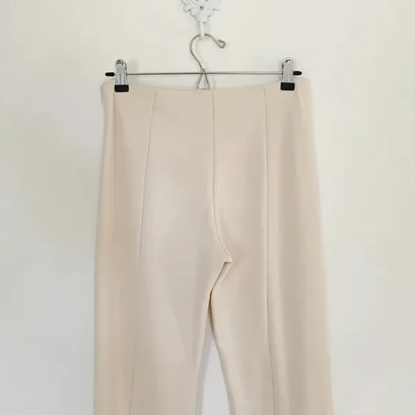 Mango / Slit Hem Pants in Ecru Size S - Image 11