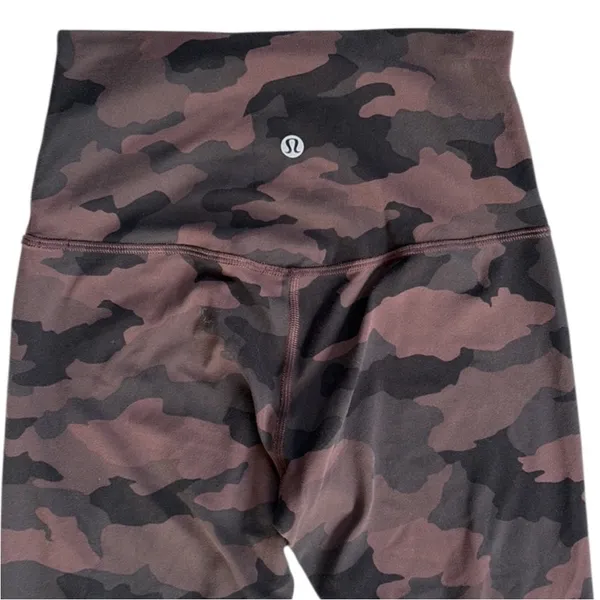 Lululemon Wunder Train High Rise Leggings Camo Size 4 - Image 7