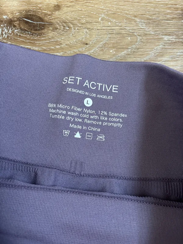 SET Active Sculpflex Power Shorts Genesis Purple - Image 3