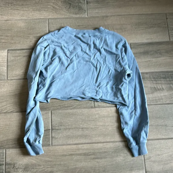 Mono b crop sweatshirt Blue - Image 4