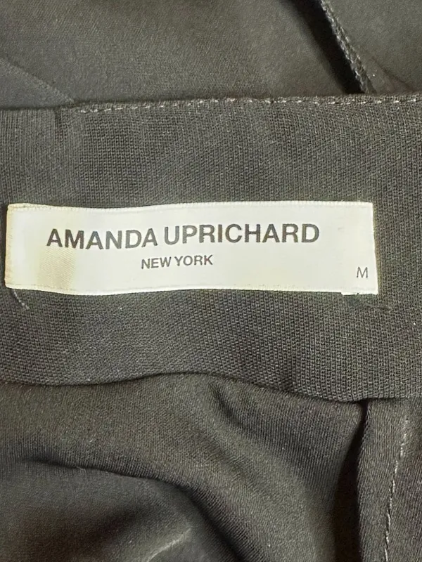 Amanda Uprichard Josie Skort in Black Medium Womens Mini Skirt Shorts - Image 11