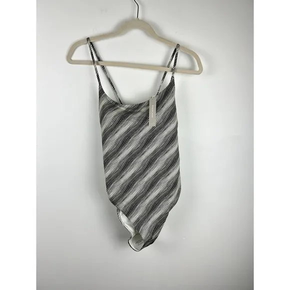 NWT Everlane Large Swimsuit The String One-Piece Flattering Bust Cups Tie to Fit - Image 3