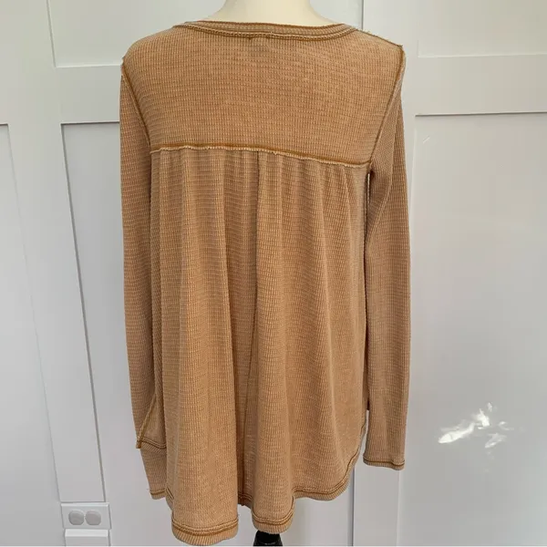 Free People Kai Thermal Henley Top XS - Image 8