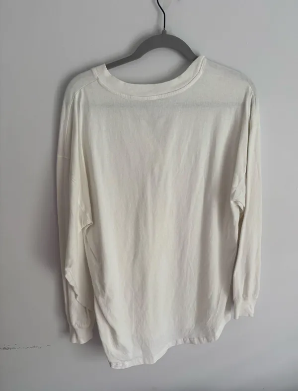 Aritzia white cotton beach coverup  - Image 2
