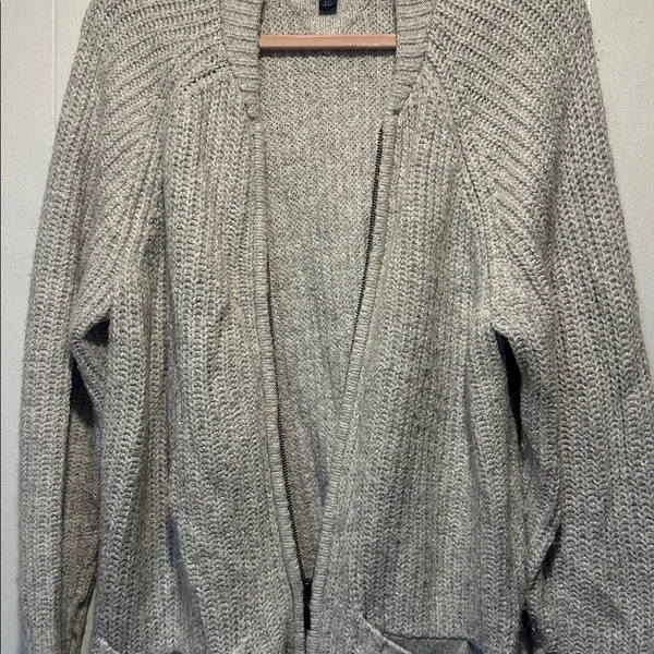 Tommy Hilfiger cozy‎ cardigan size L grunge eclectic grandpa - Image 4