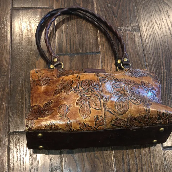 Patricia Nash tooled leather handbag - Image 4